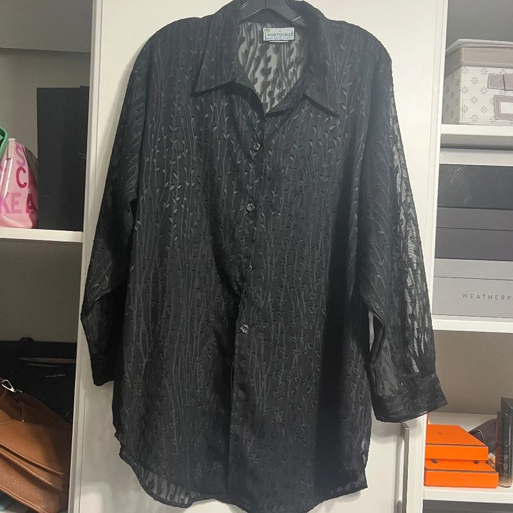 Porto Cruz, Size L, Black - Picture 1 of 6